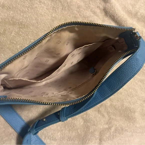 Kate Spade Blue Leather Crossbody Bag - Picture 4 of 7